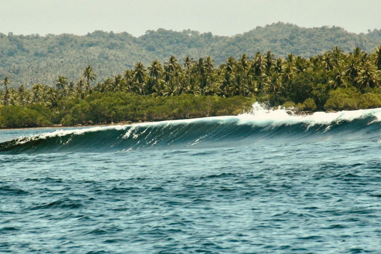 فندق Catangnanفي  "Triangle Hut" Camp Fuego Siargao المظهر الخارجي الصورة